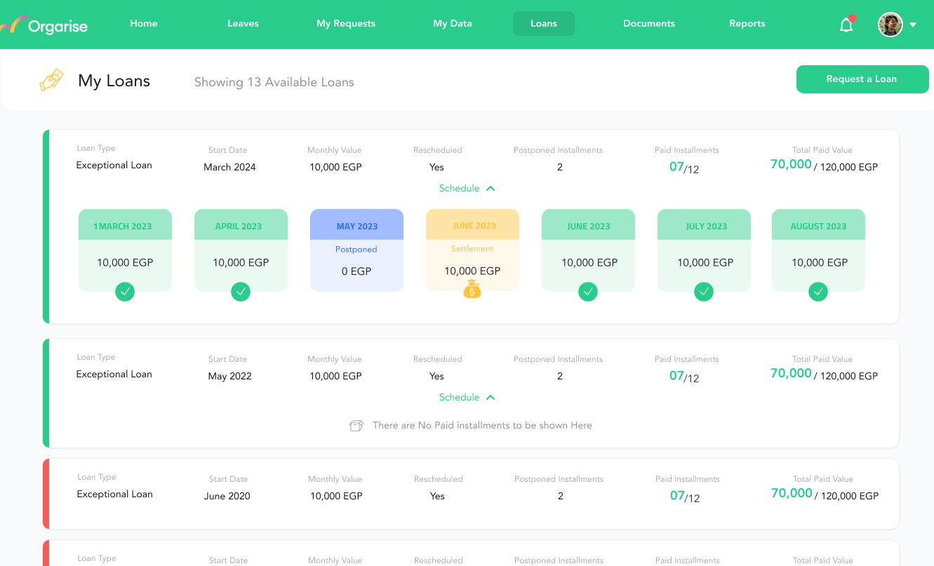 Loans & financial requests